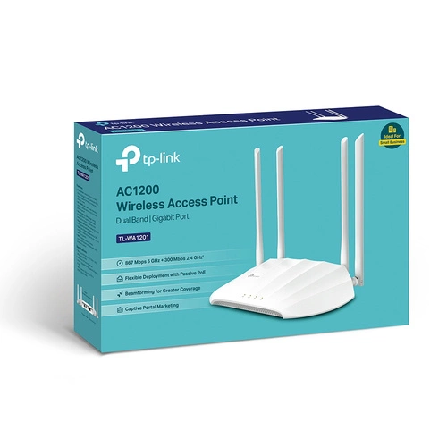 Access Point (Punto di accesso) TP-LINK TL-WA1201 2.4 GHz | 5 GHz 867 Mbps 802.11 b/g/n/ac