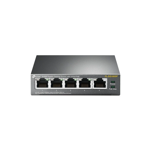 Interruttore TP-LINK TL-SG1005P 5x 1Gb 65 W PoE+