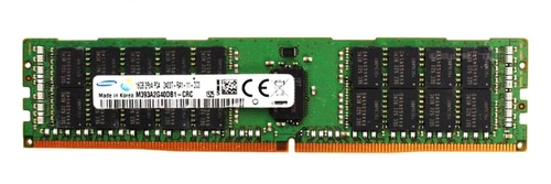 Memoria RAM 1x 16GB Samsung ECC REGISTERED DDR4 2Rx4 2400MHz PC4-19200 RDIMM | M393A2G40DB1-CRC