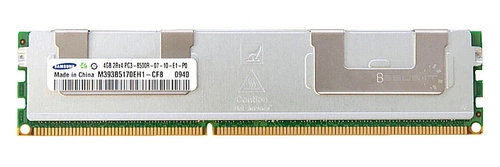 Memoria RAM 1x 4GB Samsung ECC REGISTERED DDR3 2Rx4 1066MHz PC3-8500 RDIMM | M393B5170EH1-CF8