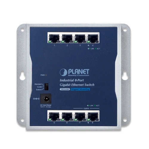 Interruttore Planet WGS-810 8x 1Gb