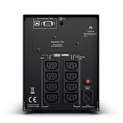 UPS CyberPower Professional Tower PR1000ELCD 900W 8 sockets C13 nuovo 2 anni garanzia