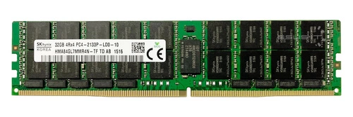 Memoria RAM 1x 32GB Hynix LOAD REDUCED DDR4 2133MHz PC4-17000 LRDIMM | HMA84GL7MMR4N-TF