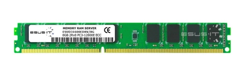 Memoria RAM 1x 8GB ESUS IT ECC UNBUFFERED DDR3 2Rx8 1600MHz PC3-12800 UDIMM | ESUD31600ED8V/8G