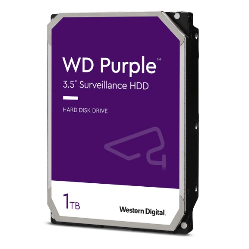 Hard disk Western Digital  PURPLE 3.5'' HDD 1TB 5400RPM SATA 6Gb/s 64MB | WD11PURZ