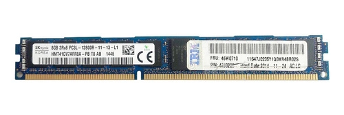 Memoria RAM 1x 8GB Hynix ECC REGISTERED DDR3 1600MHz PC3-12800 RDIMM | HMT41GV7AFR8A-PB