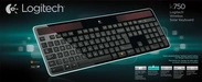 Tastiera Senza fili Logitech Wireless Solar Keyboard K750 QWERTZ