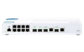 Interruttore QNAP QSW-M408-2C 8x 1Gb 2x SFP+ 2x RJ-45/SFP+