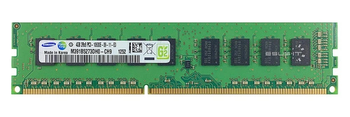 Memoria RAM 1x 4GB Samsung ECC UNBUFFERED DDR3 1333MHz PC3-10600 UDIMM | M391B5273DH0-CH9