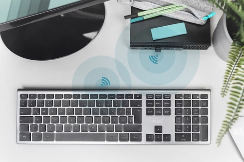 Tastiera Senza fili Digitus DA-20159 QWERTZ