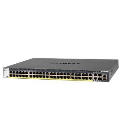 Switch Netgear GSM4352PB-100NES 48x 10/100/1000 | 2x10/100/1000/10000 2x SFP+ 591 W PoE+