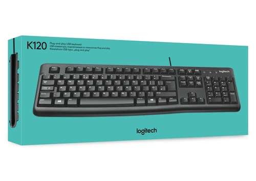 Tastiera Wired Logitech Keyboard K120 for Business QWERTY