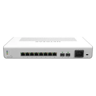 Interruttore Netgear GC510P-100EUS 8x 1Gb 2x SFP 134 W PoE+