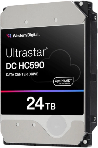 Disco rigido Western Digital Ultrastar DC HC590 3.5'' HDD 24TB 7200RPM SATA 6Gb/s 512MB | 0F65684