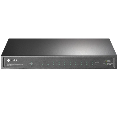 Interruttore TP-LINK TL-SG1210P 10x 1Gb 63 W PoE+