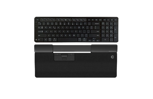 Wired topo Contour SliderMouse Pro Regular Vegan Leather + Balance Keyboard BK CDSMPROUS10213