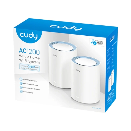 Access Point (Punto di accesso) Cudy M1200(2-PACK) 2.4 GHz | 5 GHz 867 Mbps 802.11 a/b/g/n/ac
