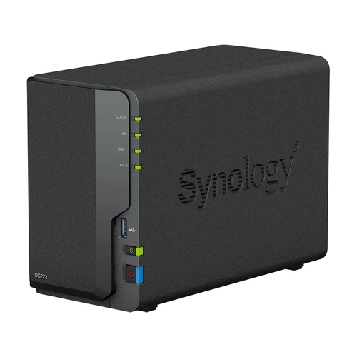 Server NAS Synology DS223 2x SSD | HDD SATA 2GB RAM