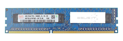 Memoria RAM 1x 4GB Hynix ECC UNBUFFERED DDR3 1600MHz PC3-12800 UDIMM | HMT351U7BFR8C-PB