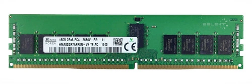 Memoria RAM 1x 16GB Hynix ECC REGISTERED DDR4 2Rx8 2666MHz PC4-21300 RDIMM | HMA82GR7AFR8N-VK