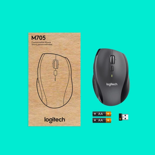 Senza fili topo Logitech Customizable Mouse M705 910-006034