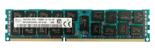 Memoria RAM 1x 16GB Hynix ECC REGISTERED DDR3 1333MHz PC3-10600 RDIMM | HMT42GR7AFR4A-H9
