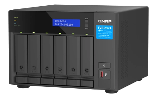 Server NAS QNAP TVS-h674-i3-16G 6x SSD | HDD SATA 16GB RAM