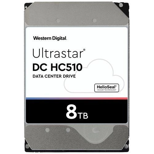Disco rigido Western Digital Ultrastar DC HC510 (He10) 3.5'' HDD 8TB 7200RPM SATA 6Gb/s 256MB | 0F27505