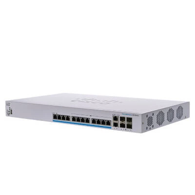 Switch Cisco Business CBS350-12NP-4X-EU 12x 5Gb 2x RJ-45/SFP+ 375 W PoE+