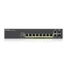 Interruttore Zyxel GS2220-10HP-EU0101F 8x 1Gb 2x RJ-45/SFP combo ports 180W PoE+