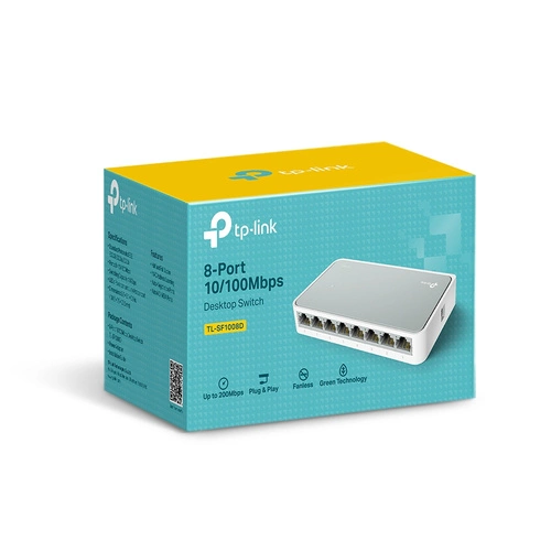 Interruttore TP-LINK 8x 100Mb