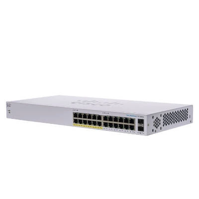 Switch Cisco Business CBS110-24PP-EU 24x 1Gb 2x SFP 100 W PoE