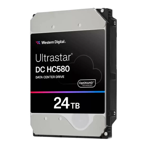 Disco rigido Western Digital Ultrastar DC HC580 3.5'' HDD 24TB 7200RPM SATA 6Gb/s 512MB | 0F62796