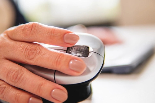 Senza fili topo Bakker Elkuizen Grip Mouse Wireless BNEGMW