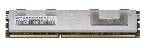 Memoria RAM 1x 8GB Samsung ECC REGISTERED DDR3 1066MHz PC3-8500 RDIMM | M393B1K70BH1-CF8