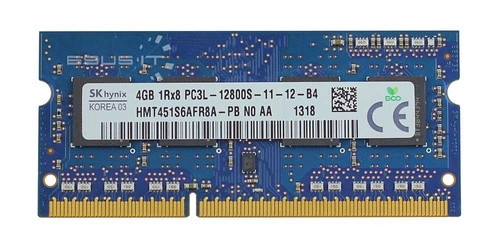 Memoria RAM 1x 4GB Hynix SO-DIMM DDR3 1600MHz PC3-12800 | HMT451S6AFR8A-PB
