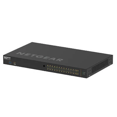 Interruttore Netgear GSM4230P-100EUS 26x 1Gb 4x SFP 300 W PoE+