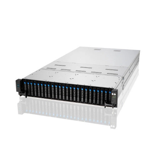 Piattaforma server ASUS 2U RS720A-E11-RS24U/10G/1.6KW/24NVMe 90SF01G3-M00XR0 AMD x 2 DDR4 x 32 24 x 2.5" SATA/SAS/NVME PSU 1+1