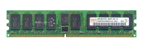 Memoria RAM 1x 4GB Hynix ECC REGISTERED DDR2 533MHz PC2-4200 RDIMM | HYMP351E72AMP4J-C4