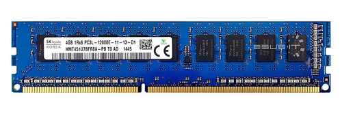 Memoria RAM 1x 4GB Hynix ECC UNBUFFERED DDR3 1600MHz PC3-12800 UDIMM | HMT351U7CFR8A-PB