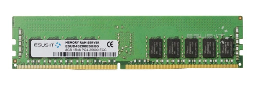 Memoria RAM 1x 8GB ESUS IT ECC UNBUFFERED DDR4 1Rx8 3200MHz PC4-25600 UDIMM | ESUD43200ES8/8G