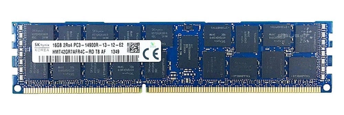 Memoria RAM 1x 16GB Hynix ECC REGISTERED DDR3 1866MHz PC3-14900 RDIMM | HMT42GR7AFR4C-RD
