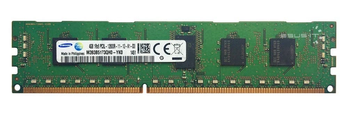 Memoria RAM 1x 4GB Samsung ECC REGISTERED DDR3 1Rx8 1600MHz PC3-12800 RDIMM | M393B5173QH0-YK0