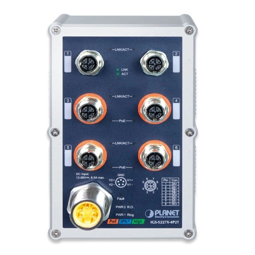 Interruttore Planet IGS-5227X-4P2T 144 W PoE+