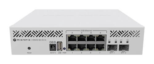 Switch Mikrotik CRS310-8G+2S+IN 8x 100/1000/2500 2x SFP+