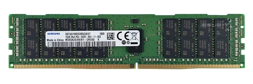 Memoria RAM 1x 16GB Samsung ECC REGISTERED DDR4 2Rx4 2400MHz PC4-19200 RDIMM | M393A2G40EB1-CRC