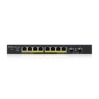 Interruttore Zyxel GS1900-10HP-EU0102F 8x 1Gb 2x SFP 77W PoE+
