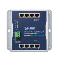 Interruttore Planet WGS-804HPT 8x 1Gb 144 W PoE+