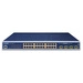 Interruttore Planet WGSW-24040HP4 24x 1Gb 4x SFP 440 W PoE+
