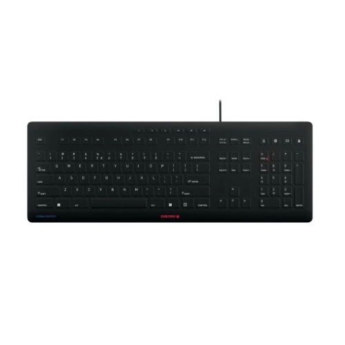 Tastiera Wired Cherry STREAM KEYBOARD QWERTY (EU)